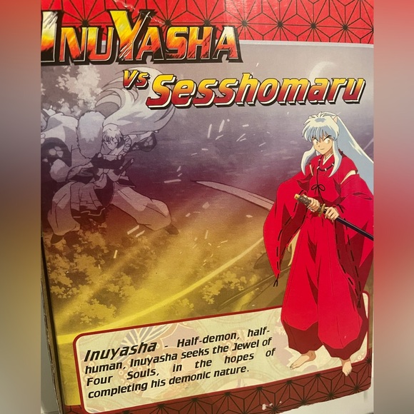 Inuyasha Sesshomaru Action Figure Set, Limited Edition !